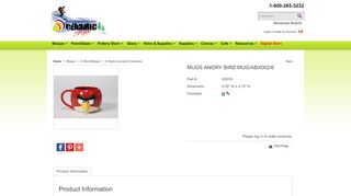 
                            9. ANGRY BIRD MUG | Ceramic Arts