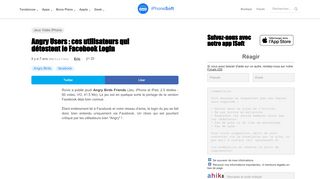 
                            5. Angry Users : ces utilisateurs qui détestent le Facebook Login