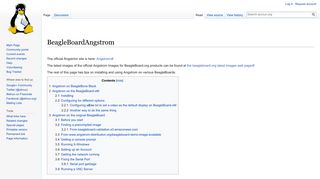 
                            2. Angstrom on BeagleBone Black - eLinux.org