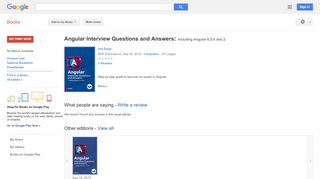 
                            12. Angular Interview Questions and Answers- Including Angular 6,5 ,4 and 2