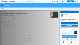 
                            11. Angular Social Login Tutorial With Example : angularjs - Reddit