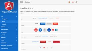 
                            10. AngularJS Material - CSS > Button