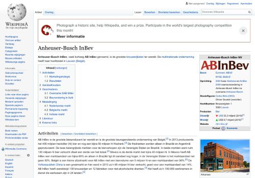 
                            13. Anheuser-Busch InBev - Wikipedia