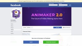 
                            8. Animaker - Videos | Facebook