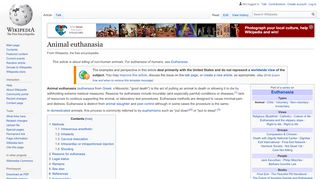 
                            4. Animal euthanasia - Wikipedia