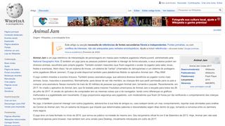 
                            11. Animal Jam – Wikipédia, a enciclopédia livre