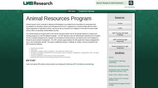 
                            8. Animal Resources Program - UAB