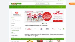 
                            1. Animalerie en ligne zooplus.be | Aliments et accessoires pour ...