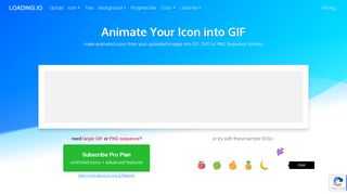 
                            10. Animate Your Own Icon into GIF / loading.io
