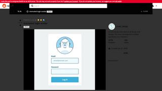 
                            4. Animated login avatar : web_design - Reddit