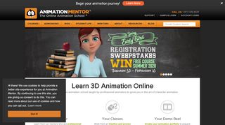 
                            13. Animation Mentor: The Online Animation School