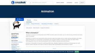 
                            12. Animatron Reviews, Pricing and Alternatives | Crozdesk