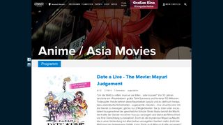 
                            7. Anime / Asia Movies - Cineplex Neustadt (Weinstr.)