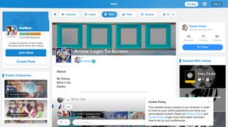 
                            2. Anime Login To Screen | Wiki | Anime Amino - Amino Apps