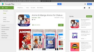 
                            7. Anime & Manga Amino for Otakus – Apps no Google Play