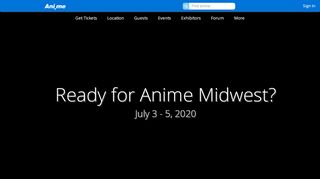 
                            2. Anime Midwest: Chicago Anime Convention