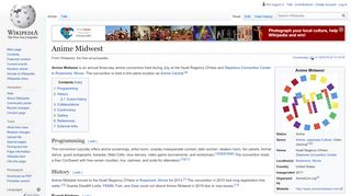 
                            8. Anime Midwest - Wikipedia