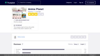 
                            7. Anime Planet Reviews | Read Customer Service Reviews of www ...