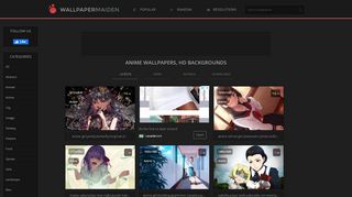 
                            7. Anime Wallpapers, HD Desktop Bacgrounds - WallpaperMaiden