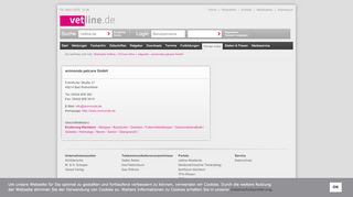 
                            11. animonda petcare GmbH - vetguide - Vetline