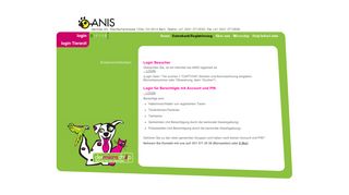 
                            7. ANIS | Datenbank/Registrierung