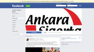 
                            8. Ankara Sigorta Ailesi Public Group | Facebook