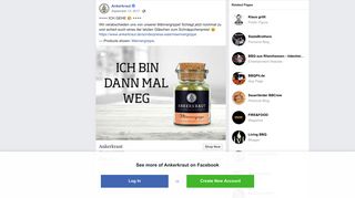 
                            8. Ankerkraut - Facebook