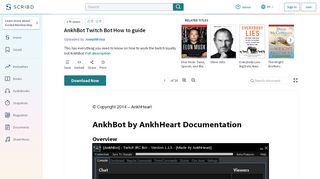 
                            4. AnkhBot Twitch Bot How to guide | Login | Gmail - Scribd