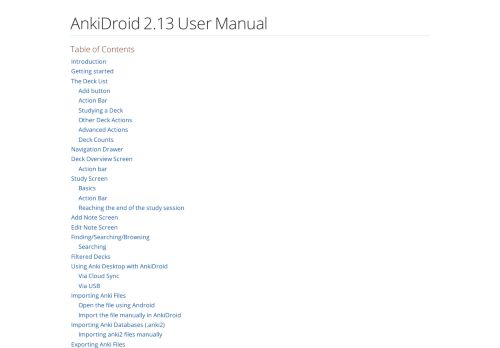 
                            12. AnkiDroid 2.8 User Manual