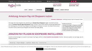 
                            6. Anleitung: Amazon Pay mit Shopware nutzen - KaGu | media UG