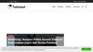 
                            4. Anleitung: Amazon Prime Instant Video in Kodi nutzen (nach den ...