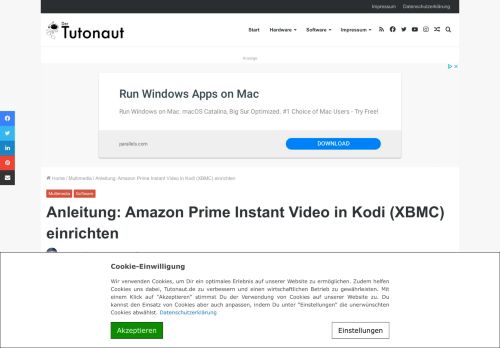 
                            4. Anleitung: Amazon Prime Instant Video in Kodi (XBMC) einrichten ...