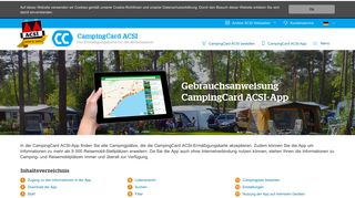 
                            4. Anleitung | ausführliche Anleitung | CampingCard ACSI-App