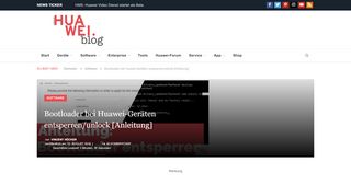 
                            6. Anleitung: Bootloader bei Huawei-Geräten entsperren - Huawei.Blog