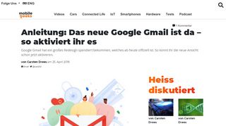 
                            9. Anleitung: Das neue Google Gmail ist da - so aktiviert ihr es