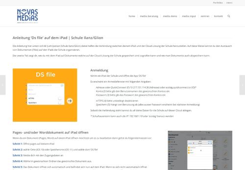 
                            11. Anleitung 'DS file' auf dem iPad | Schule Ilanz/Glion – novasmedias.ch