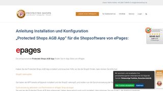 
                            12. Anleitung epages - Protected Shops