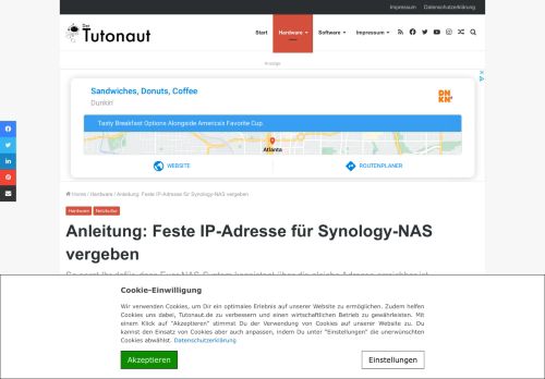 
                            7. Anleitung: Feste IP-Adresse für Synology-NAS vergeben | Der Tutonaut