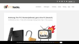 
                            10. Anleitung: Fire TV 2 Rooten/Jailbreaken, ganz ohne PC (deutsch)