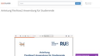 
                            9. Anleitung FlexNow2 Anwendung für Studierende - PDF - DocPlayer.org