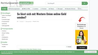 
                            13. Anleitung: Online Geld senden: Wie funktioniert Western Union?