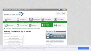 
                            11. Anleitung: POIbase Blitzer App für Android › Seite 4 › pocketnavigation ...