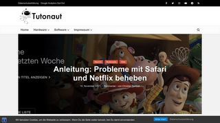 
                            1. Anleitung: Probleme mit Safari und Netflix beheben | Der Tutonaut