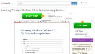 
                            6. Anleitung Webclient Deskline 3.0 für Ferienwohnungsbesitzer - PDF