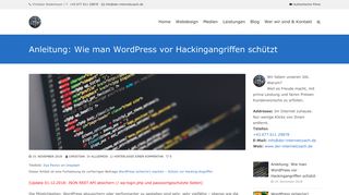 
                            9. Anleitung: Wie man WordPress vor Hackingangriffen schützt - Der ...