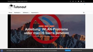 
                            9. Anleitung: WLAN-Probleme unter macOS Sierra beheben | Der Tutonaut