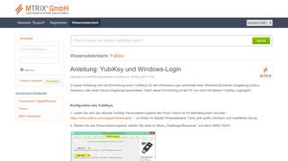 
                            5. Anleitung: YubiKey und Windows-Login - Powered by Kayako Help ...