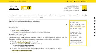 
                            2. Anleitung zu Webaccess - it uni-graz