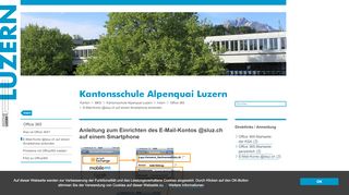 
                            2. Anleitung zum Einrichten des E-Mail-Kontos @sluz.ch auf einem ...