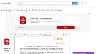 
                            12. Anleitung zur Einrichtung der IC-Print Drucker über Internet - PDF